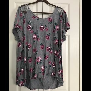Torrid A line floral top